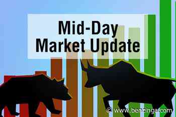 Mid-Day Market Update: Nasdaq Jumps 300 Points; Aurora Cannabis Shares Plunge - Benzinga - Benzinga