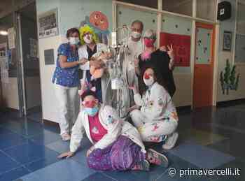 Il Pianeta dei clown dona un C-Pap alla Pediatria - Prima Vercelli