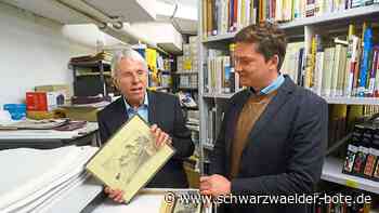 Neuer Archivar im Zollernalbkreis - Preußen-Wappen und Stammburg kennt er schon - Schwarzwälder Bote