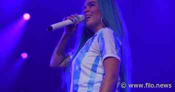 Karol G brindó su primer show en Buenos Aires y cantó junto a Los Vilma Palma - Filo.news