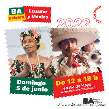 #BACelebra Ecuador y México en la Avenida de Mayo - buenosaires.gob.ar