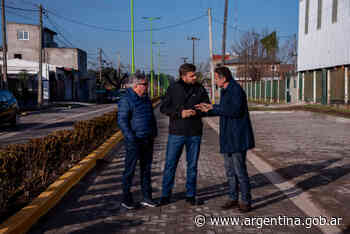 Buenos Aires: Katopodis recorrió obras que se realizan con inversión nacional en Exaltación de la Cruz - Argentina.gob.ar Presidencia de la Nación