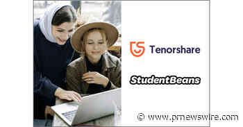 Tenorshare Partners with Student Beans to Offer 45% Exclusive Discount for Student