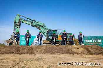 Max Wild setzt Spatenstich für „Triebwerk“ in Memmingerberg - Memmingen / Unterallgäu - B4B Schwaben