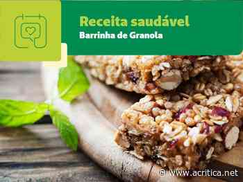 Aprenda a fazer barrinha de granola super nutritiva - Jornal A Crítica