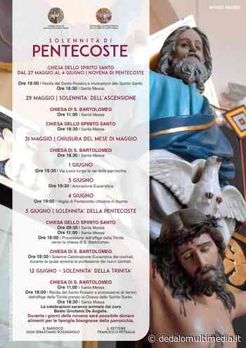 Enna - Il programma per la solennità di Pentecoste - Dedalomultimedia