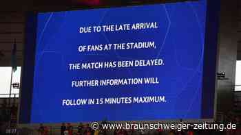 Champions-League-Finale beginnt verzögert