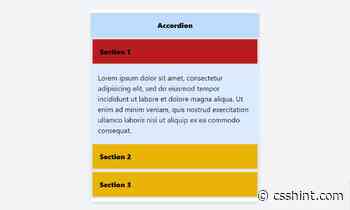 10+ Tailwind Accordions