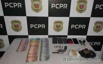 PCPR prende em Faxinal suspeitos com drogas, dinheiro e arma - TNOnline - TNOnline