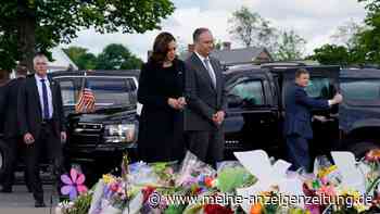 US-Vize Harris besucht Buffalo nach tödlicher Attacke