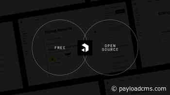 Payload is now completely free and open source