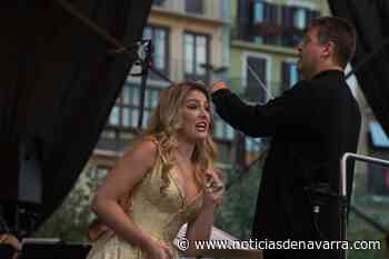 Sofía Esparza conoce su premio grabando 'Carmen' con el Coro de RTVE - Noticias de Navarra