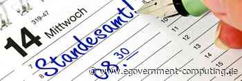 Drittes Gesetz zur Änderung personenstandsrechtlicher Standesämter werden digital - eGovernment Computing