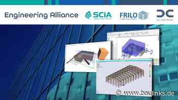 Scia, Frilo und DC-Software schmieden Engineering Allianz