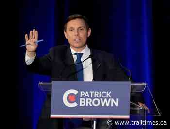 Calling social conservatives dinosaurs was ‘wrong terminology’, says Patrick Brown - Trail Times