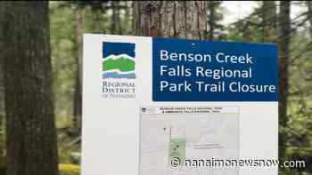 VIDEO: RDN temporarily shuts down Benson Creek ravine trail to improve safety - Nanaimo News NOW
