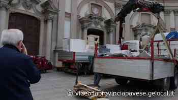 Vigevano, un nuovo altare per il Duomo: pesa 9 tonnellate - Video