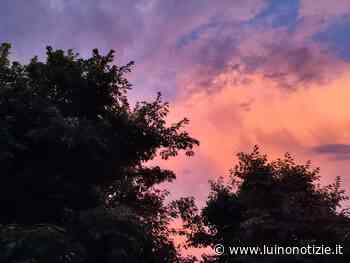 I colori del cielo sopra Luino, la foto è di Marzia Malesani - Luino Notizie