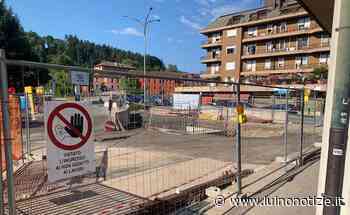 Luino, lavori sospesi in via Don Folli? «Scelte che non agevolano commercianti e turismo» - Luino Notizie