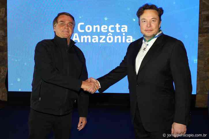 Presidente Bolsonaro se encontra com empresário Elon Musk em Porto Feliz - Jornal Periscópio