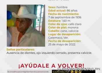 En Catemaco, buscan al señor Donaciano - Imagen de Veracruz