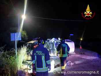 Bertinoro, incidente: violento scontro tra due auto nella notte - CorriereRomagna