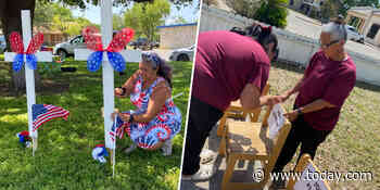 'Mad as hell': The silent fury of the mothers behind two Uvalde memorials
