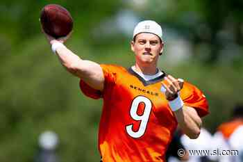 Watch: Clips of Joe Burrow, Ja'Marr Chase, Jackson Carman, Dax Hill and Others at Bengals Practice - Sports Illustrated