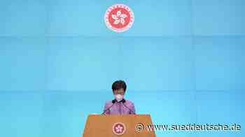 Hongkong: Carrie Lam will keine zweite Amtszeit - Politik - SZ.de - Süddeutsche Zeitung - SZ.de
