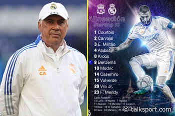 Carlo Ancelotti ‘mind games’ dismissed as Real Madrid reveal Champions League final XI more than TWO HOURS... - talkSPORT