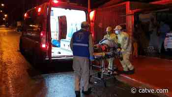 Idoso de 75 anos fica ferido ao cair de escada no Jardim Mantovani - Catve