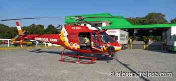 Arcanjo socorre trabalhador que caiu de escada em Blumenau - Alexandrejose.com