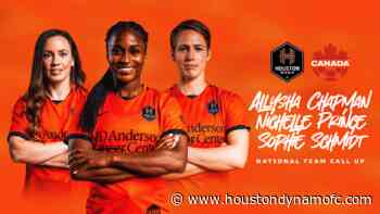 Three Houston Dash players named to Canada's National Team for Celebration Tour - Houston Dynamo FC