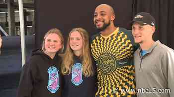 Fans meet Packers’ AJ Dillon at Forward Madison match - WMTV – NBC15