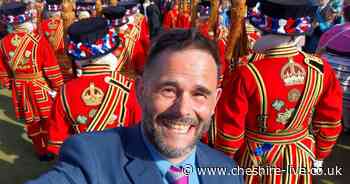 Chester's Matt Baker visits Buckingham Palace in recognition of community work - Cheshire Live