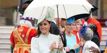 Kate Middleton Wears Her Boldest Hat Yet for Garden Party at Buckingham Palace - PEOPLE