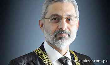 Justice Isa urges CJP to restore public confidence in judiciary - Daily Minute Mirror