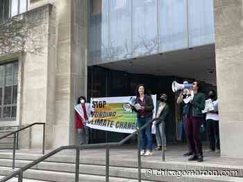 At Rally, Environmental Justice Task Force Demands University Divestment From Fossil Fuels - The Chicago Maroon