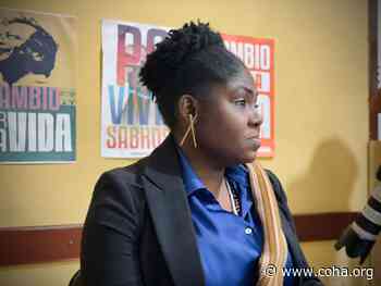 Francia Márquez: We are engaged in a struggle for dignity and justice for our people. - Council On Hemispheric Affairs