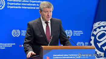 Those who resort to war deny social justice, says ILO Director-General - ILO