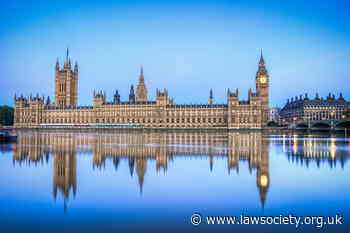 Westminster weekly update: Lord Chief Justice questioned on legal aid - The Law Society