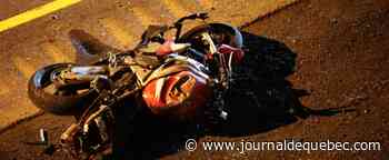 [EN IMAGES] Une motocycliste meurt après une sortie de route à Beaumont