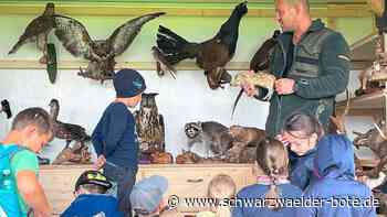 Natur in Aichhalden - Hegeringleiter nimmt Grundschüler mit in sein Revier - Schwarzwälder Bote