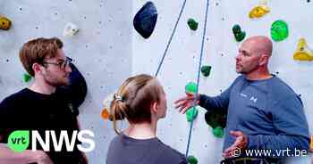 Klimmen tegen angst: Sven uit Laarne is eerste klimtherapeut in ons land - VRT NWS
