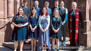 Konfirmation Nagold: Über Gott und das Leben nachdenken