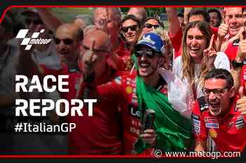 La rivincita di Bagnaia: vince al Mugello