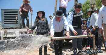 Inaugura pozo en Fresnillo - NTR Zacatecas .com