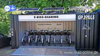 Kleinmachnow eröffnet weitere E-Bike-Station am Kuckhoff-Platz - Märkische Allgemeine Zeitung