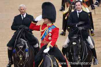 William leads Trooping the Colour full dress rehearsal - St Helens Star