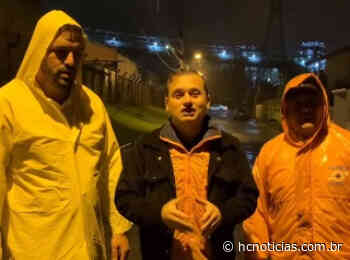 Prefeito de Capivari de Baixo segue monitorando pontos críticos devido às fortes chuvas - HC Notícias